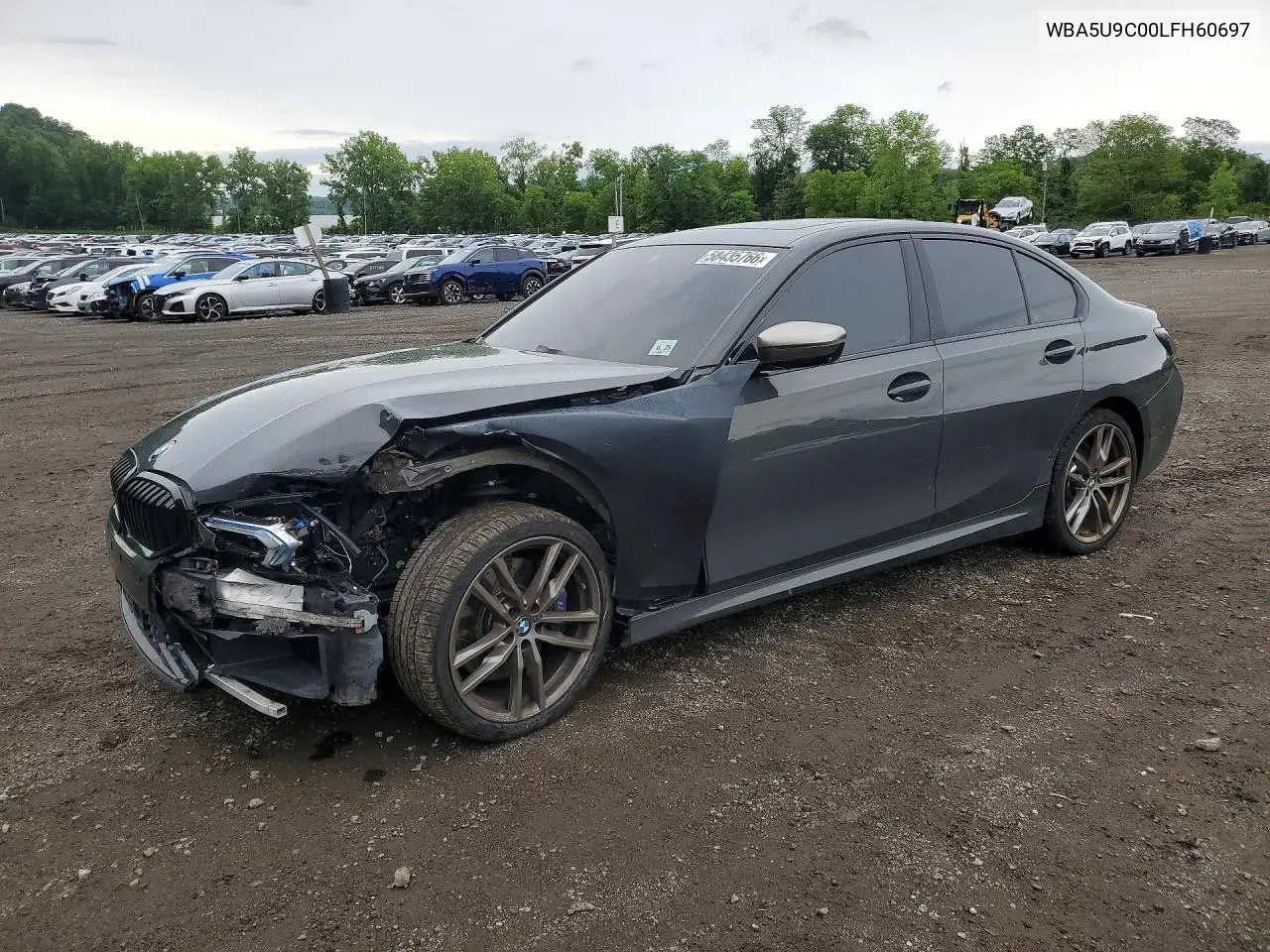 2020 BMW M340Xi VIN: WBA5U9C00LFH60697 Lot: 58435766
