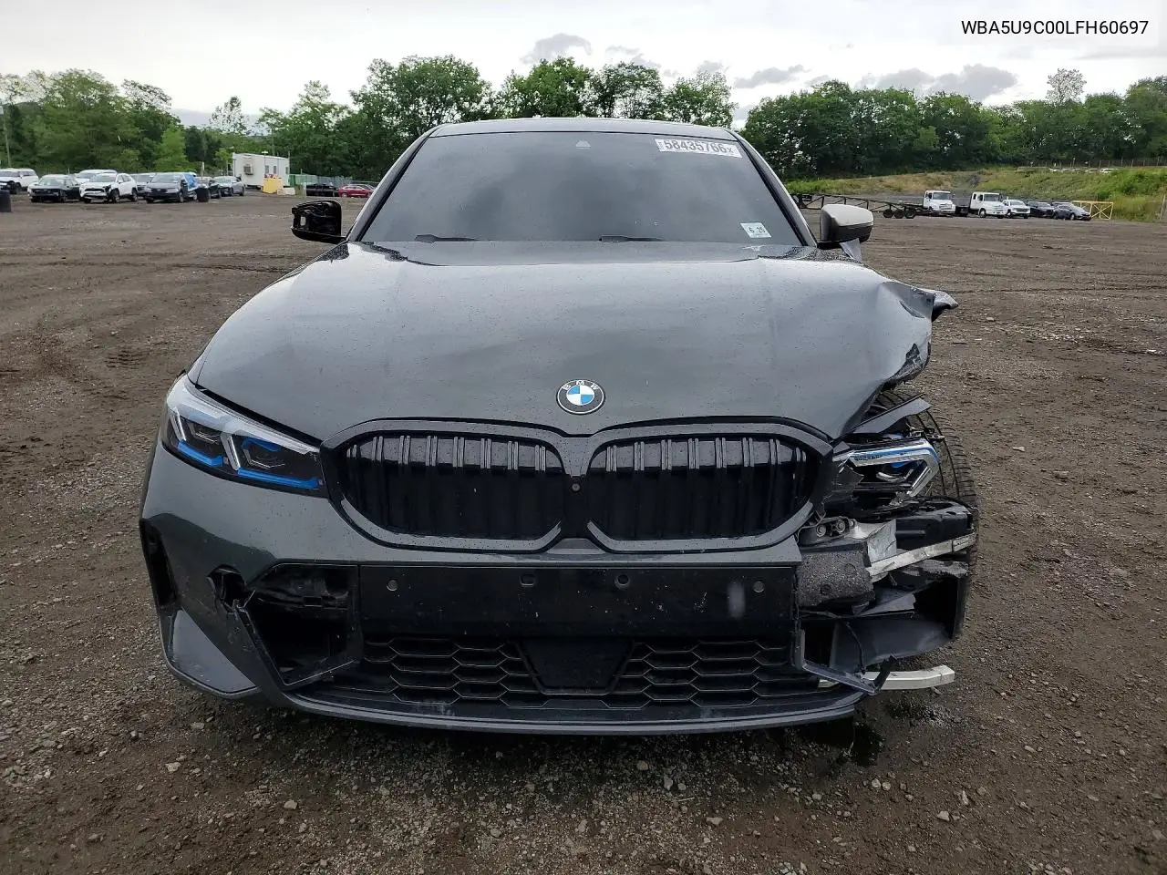 2020 BMW M340Xi VIN: WBA5U9C00LFH60697 Lot: 58435766