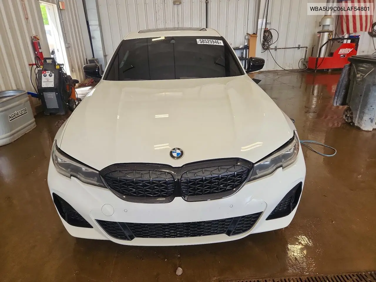 2020 BMW M340Xi VIN: WBA5U9C06LAF54801 Lot: 58525946