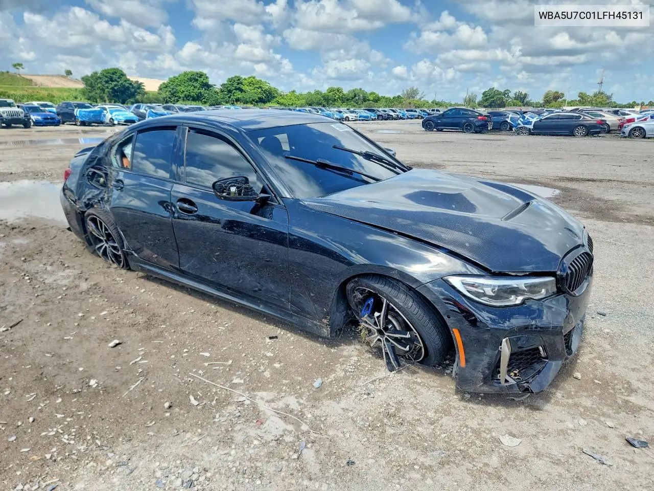 2020 BMW M340I VIN: WBA5U7C01LFH45131 Lot: 59067626
