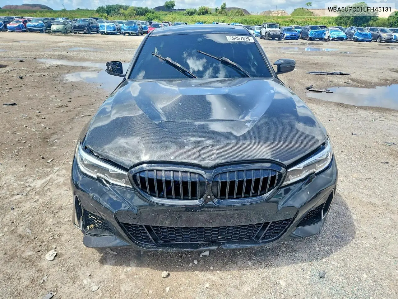 2020 BMW M340I VIN: WBA5U7C01LFH45131 Lot: 59067626
