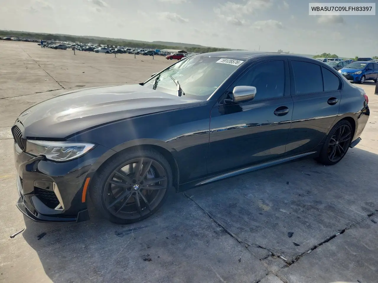 2020 BMW M340I VIN: WBA5U7C09LFH83397 Lot: 59128576