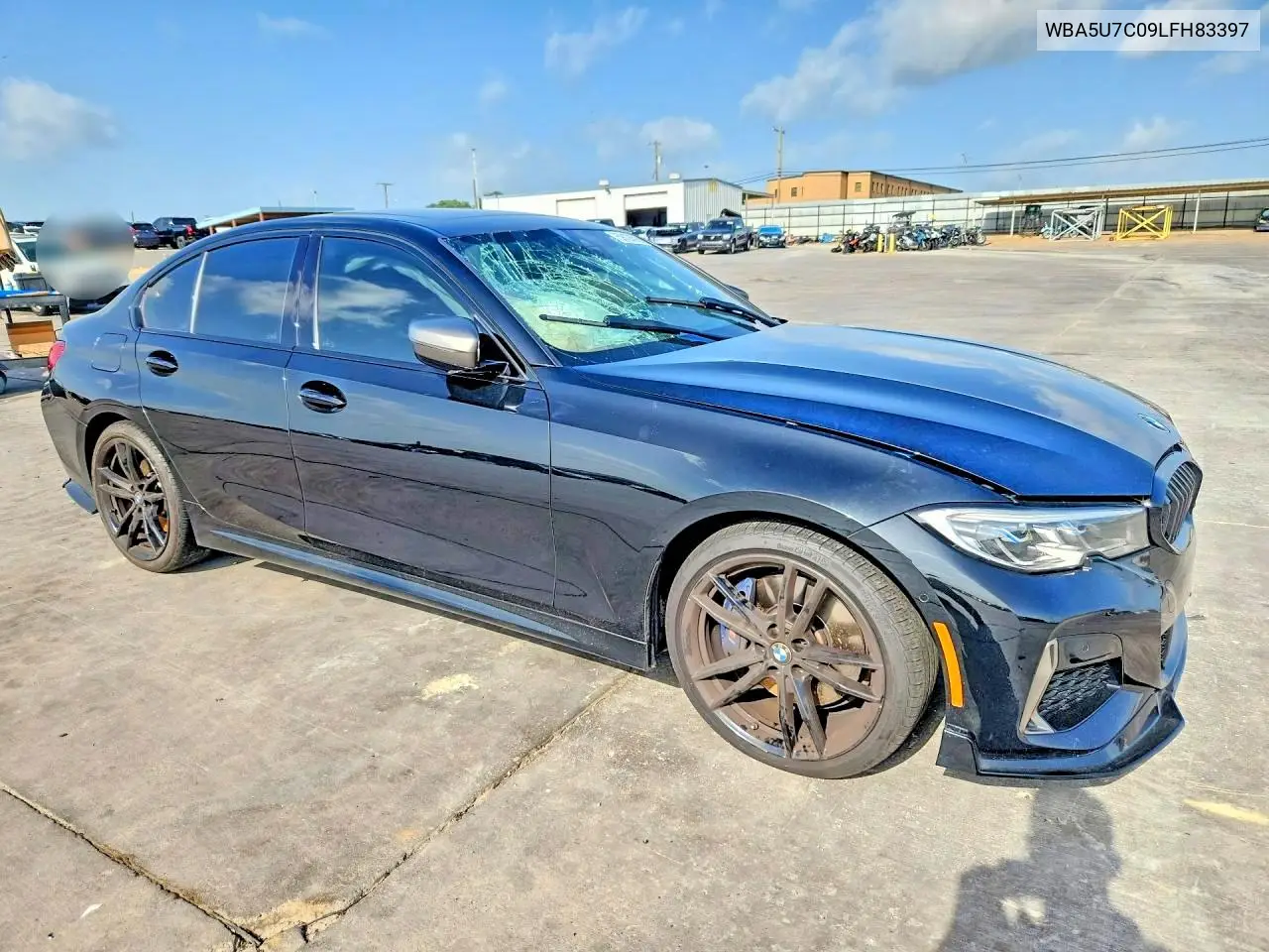 2020 BMW M340I VIN: WBA5U7C09LFH83397 Lot: 59128576