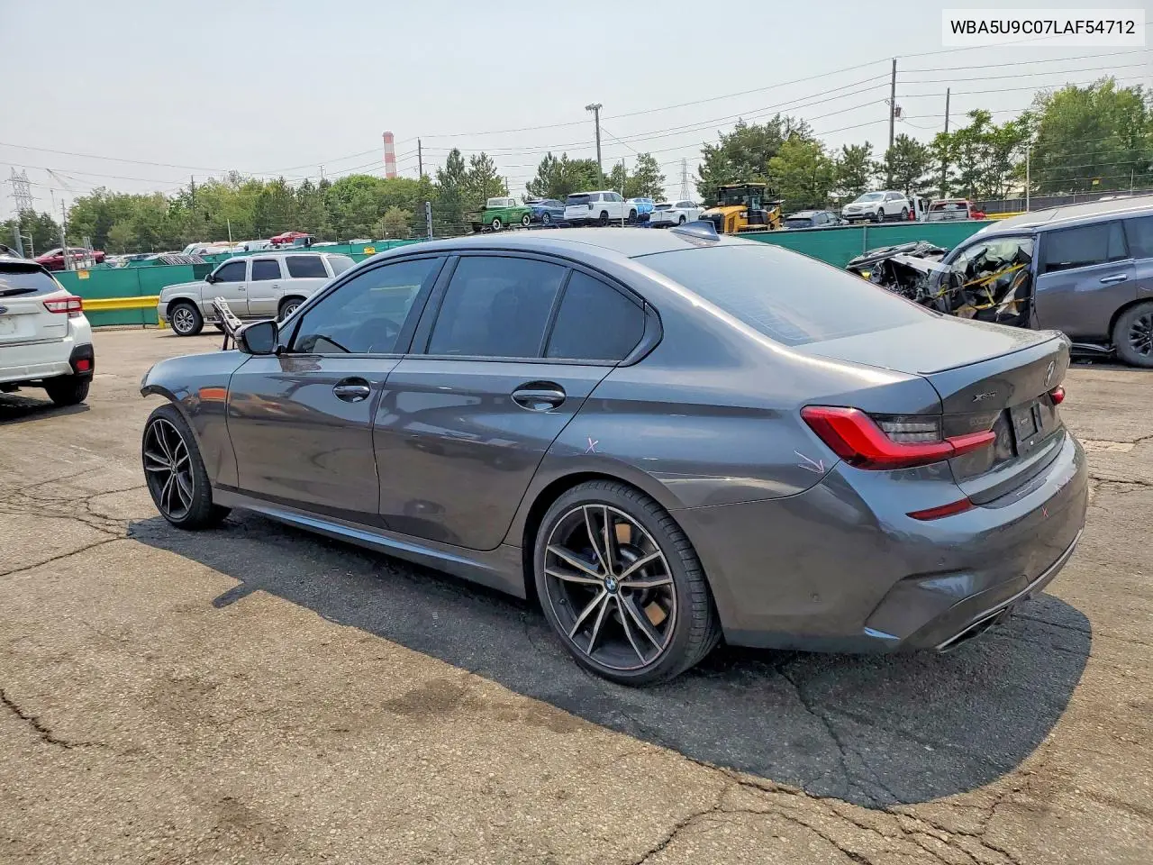 2020 BMW M340Xi VIN: WBA5U9C07LAF54712 Lot: 60204466
