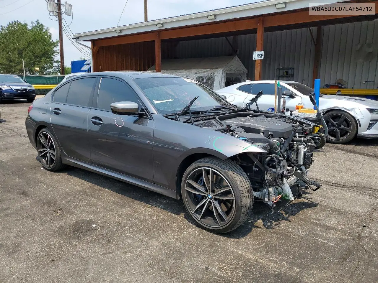 2020 BMW M340Xi VIN: WBA5U9C07LAF54712 Lot: 60204466