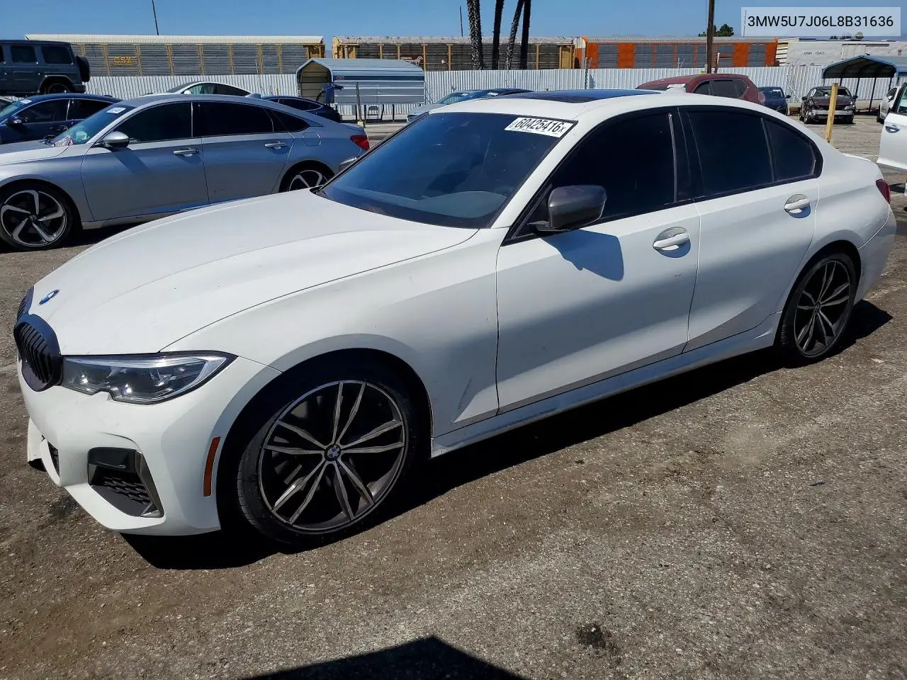 2020 BMW M340I VIN: 3MW5U7J06L8B31636 Lot: 60425416