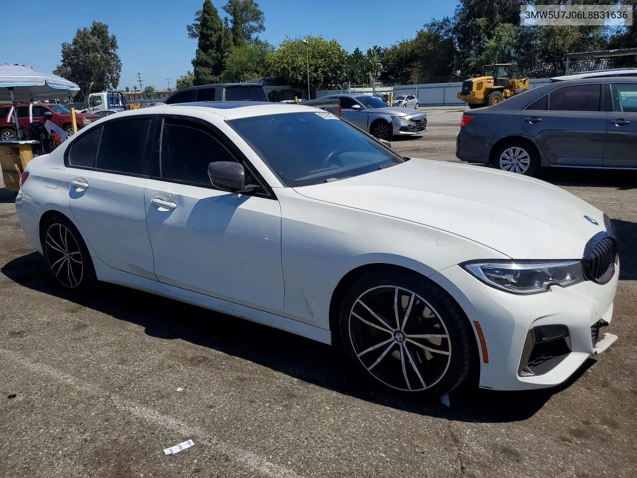 2020 BMW M340I VIN: 3MW5U7J06L8B31636 Lot: 60425416