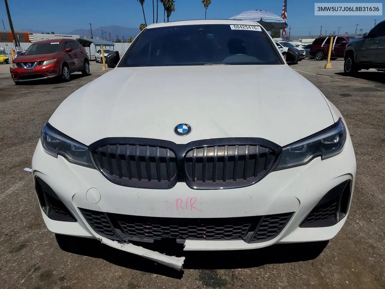 2020 BMW M340I VIN: 3MW5U7J06L8B31636 Lot: 60425416