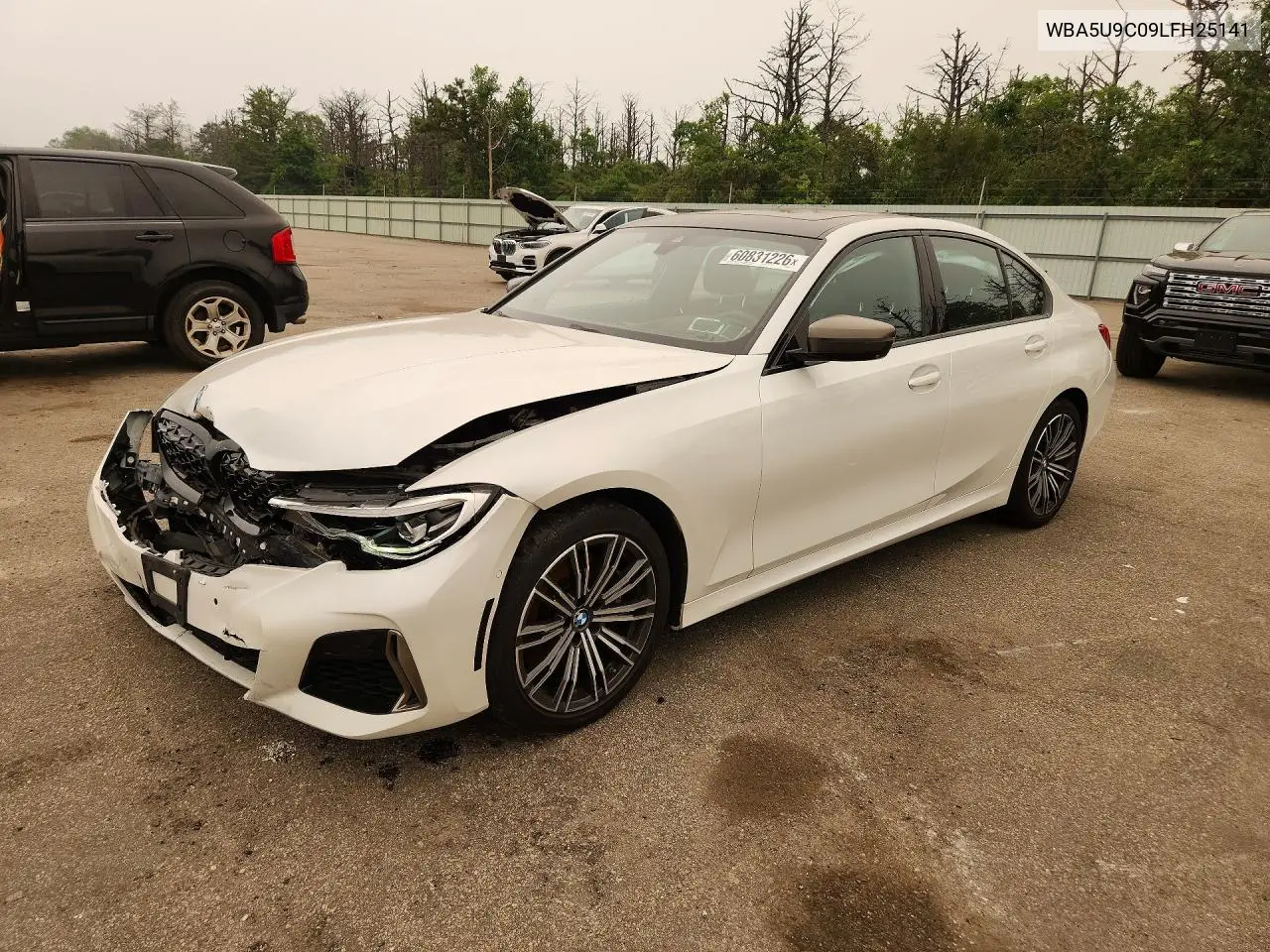 2020 BMW M340Xi VIN: WBA5U9C09LFH25141 Lot: 60831226