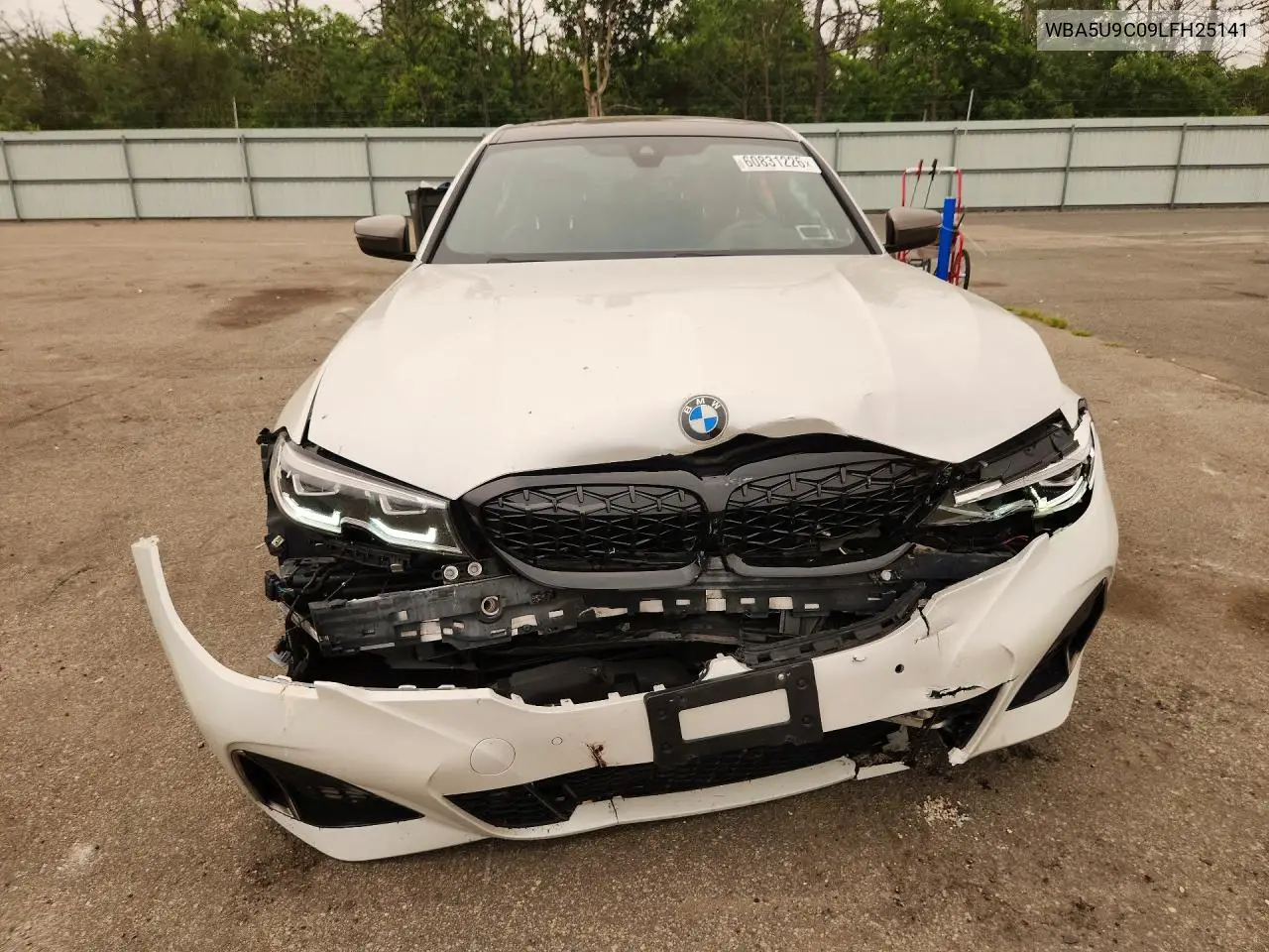2020 BMW M340Xi VIN: WBA5U9C09LFH25141 Lot: 60831226