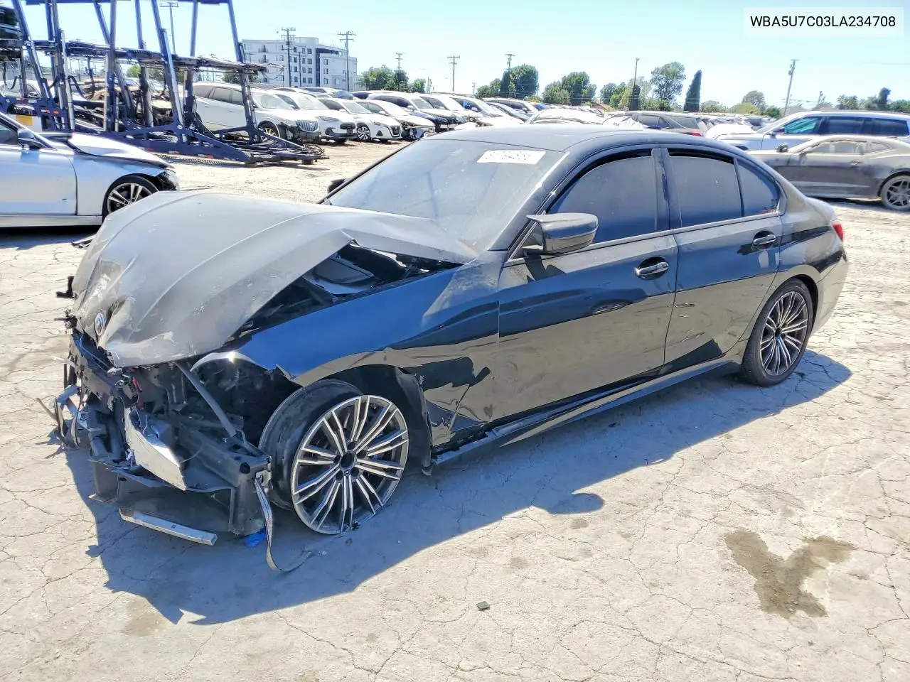 2020 BMW M340I VIN: WBA5U7C03LA234708 Lot: 61794856