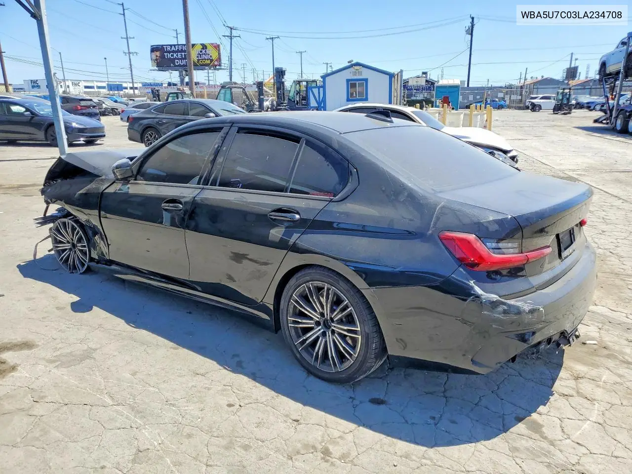 2020 BMW M340I VIN: WBA5U7C03LA234708 Lot: 61794856