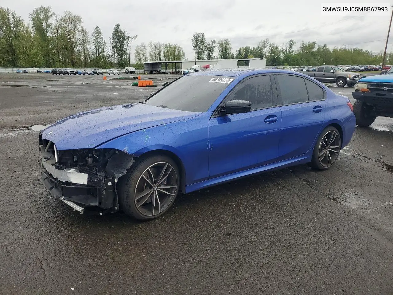 2021 BMW M340Xi VIN: 3MW5U9J05M8B67993 Lot: 50189356