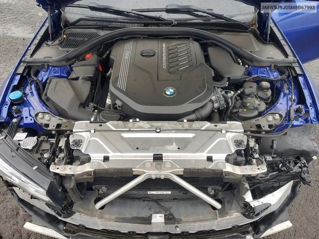2021 BMW M340Xi VIN: 3MW5U9J05M8B67993 Lot: 50189356