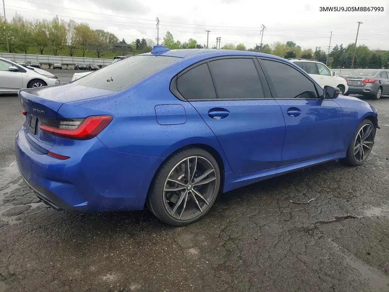 2021 BMW M340Xi VIN: 3MW5U9J05M8B67993 Lot: 50189356