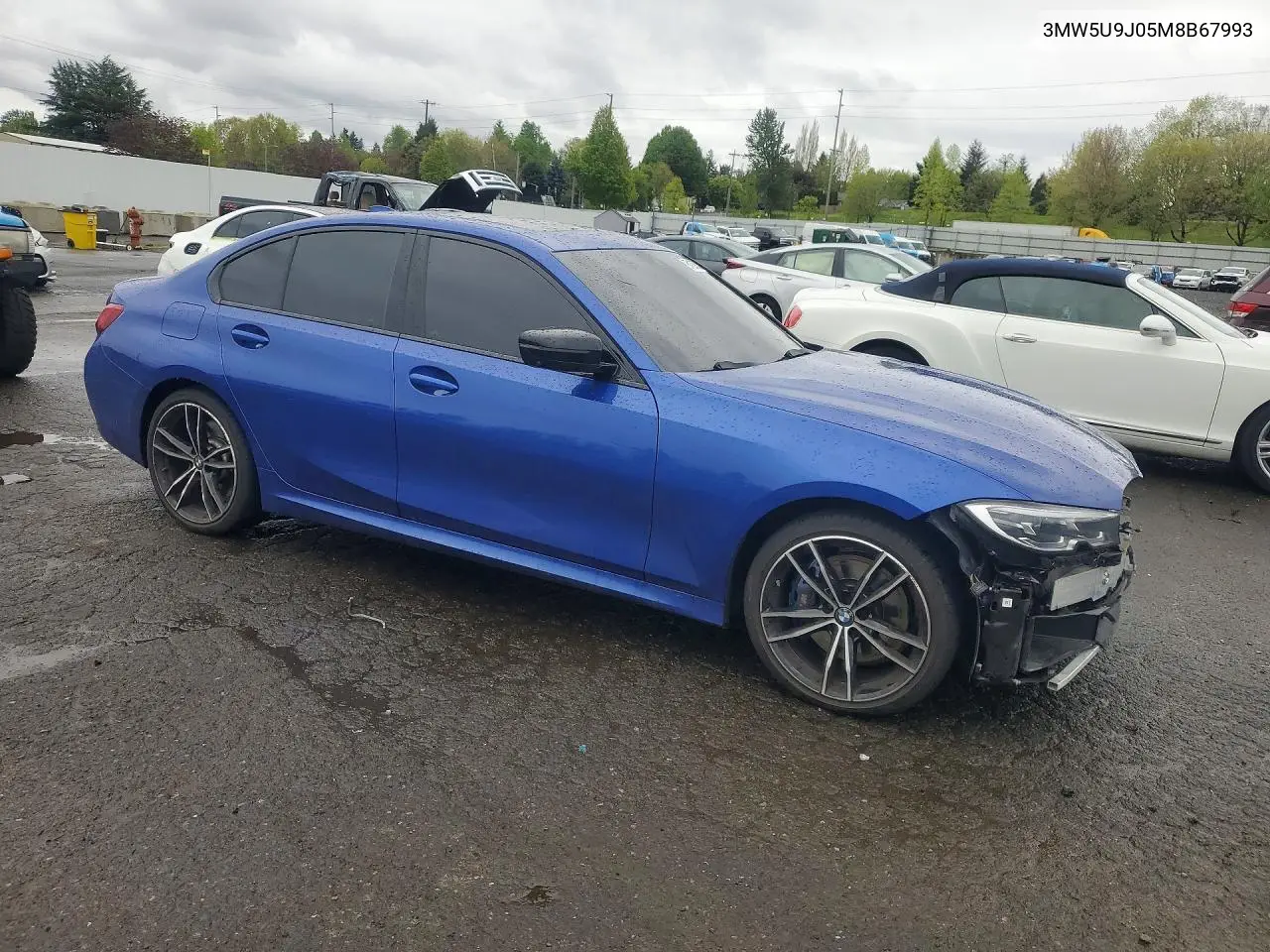 2021 BMW M340Xi VIN: 3MW5U9J05M8B67993 Lot: 50189356
