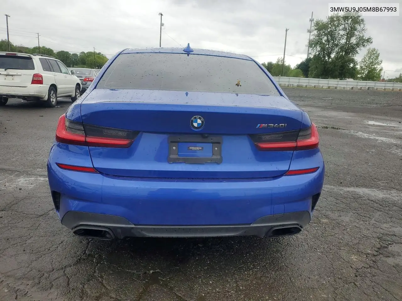 2021 BMW M340Xi VIN: 3MW5U9J05M8B67993 Lot: 50189356