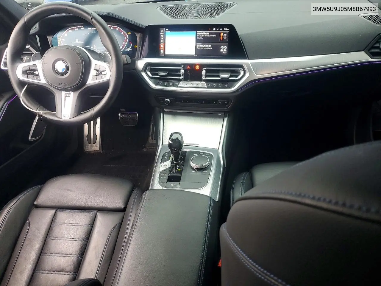 2021 BMW M340Xi VIN: 3MW5U9J05M8B67993 Lot: 50189356