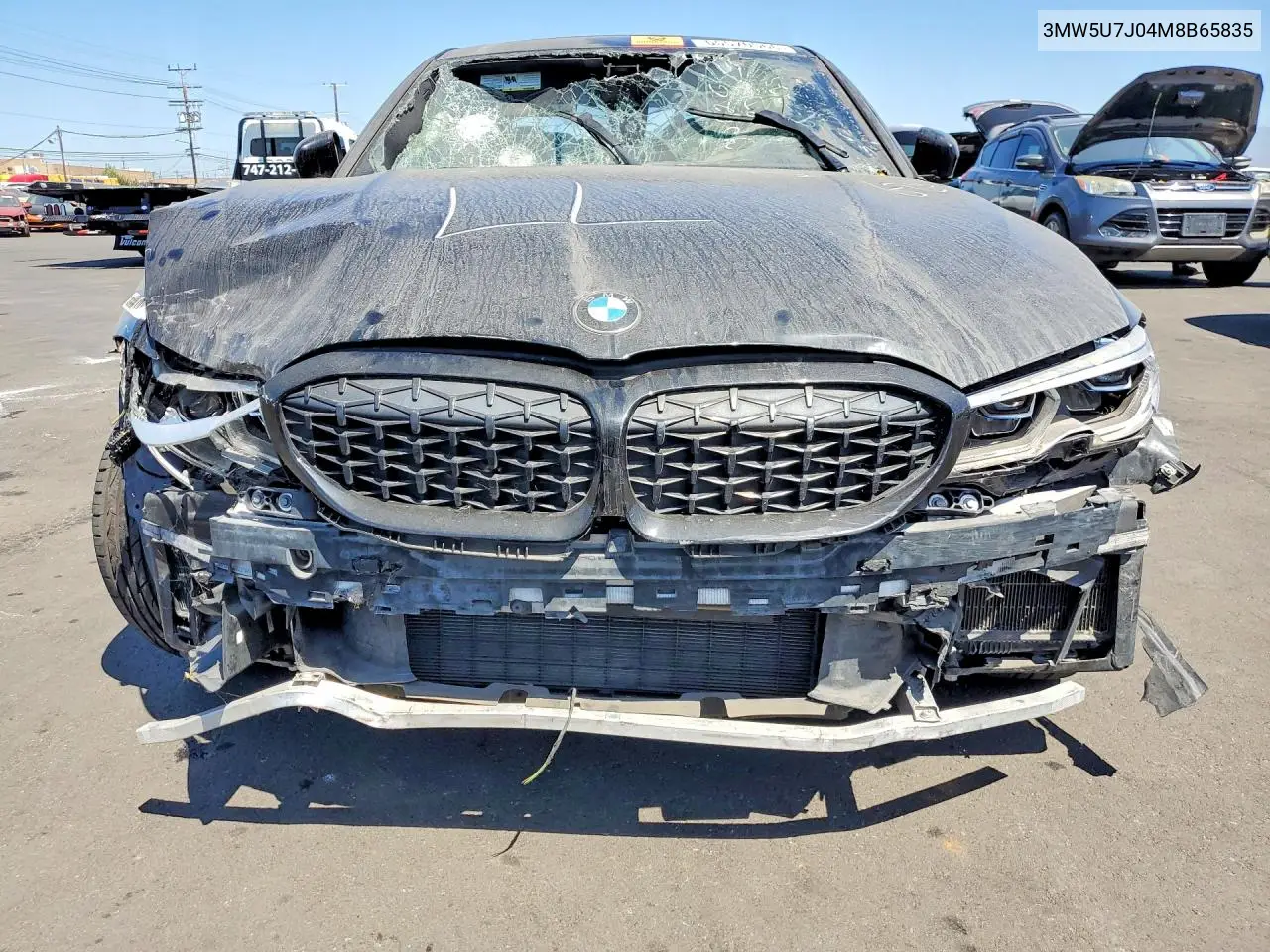 2021 BMW M340I VIN: 3MW5U7J04M8B65835 Lot: 55570566