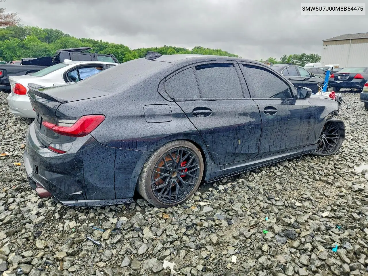 2021 BMW M340I VIN: 3MW5U7J00M8B54475 Lot: 57350946