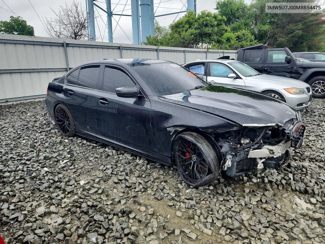 2021 BMW M340I VIN: 3MW5U7J00M8B54475 Lot: 57350946
