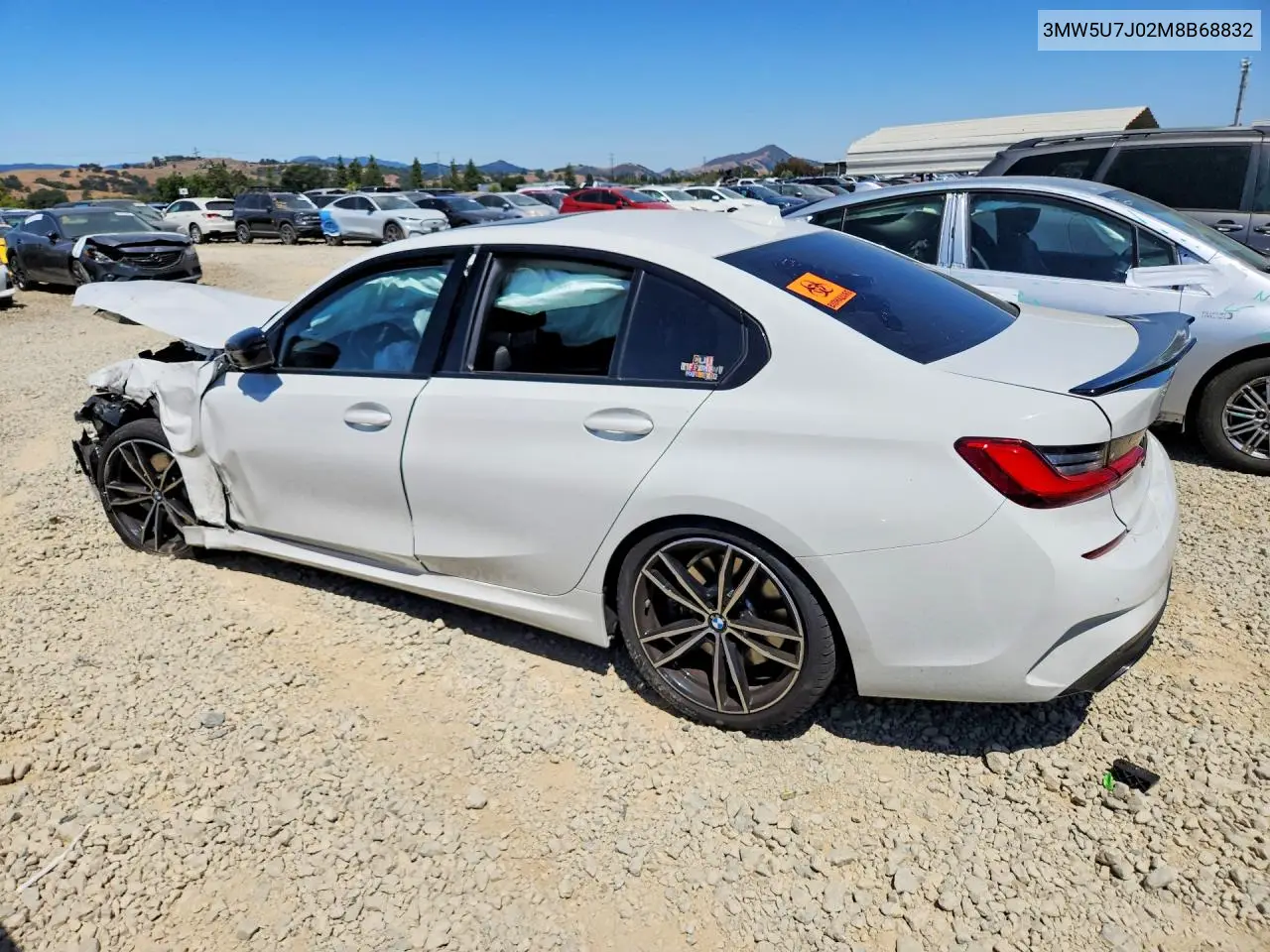 2021 BMW M340I VIN: 3MW5U7J02M8B68832 Lot: 57529366