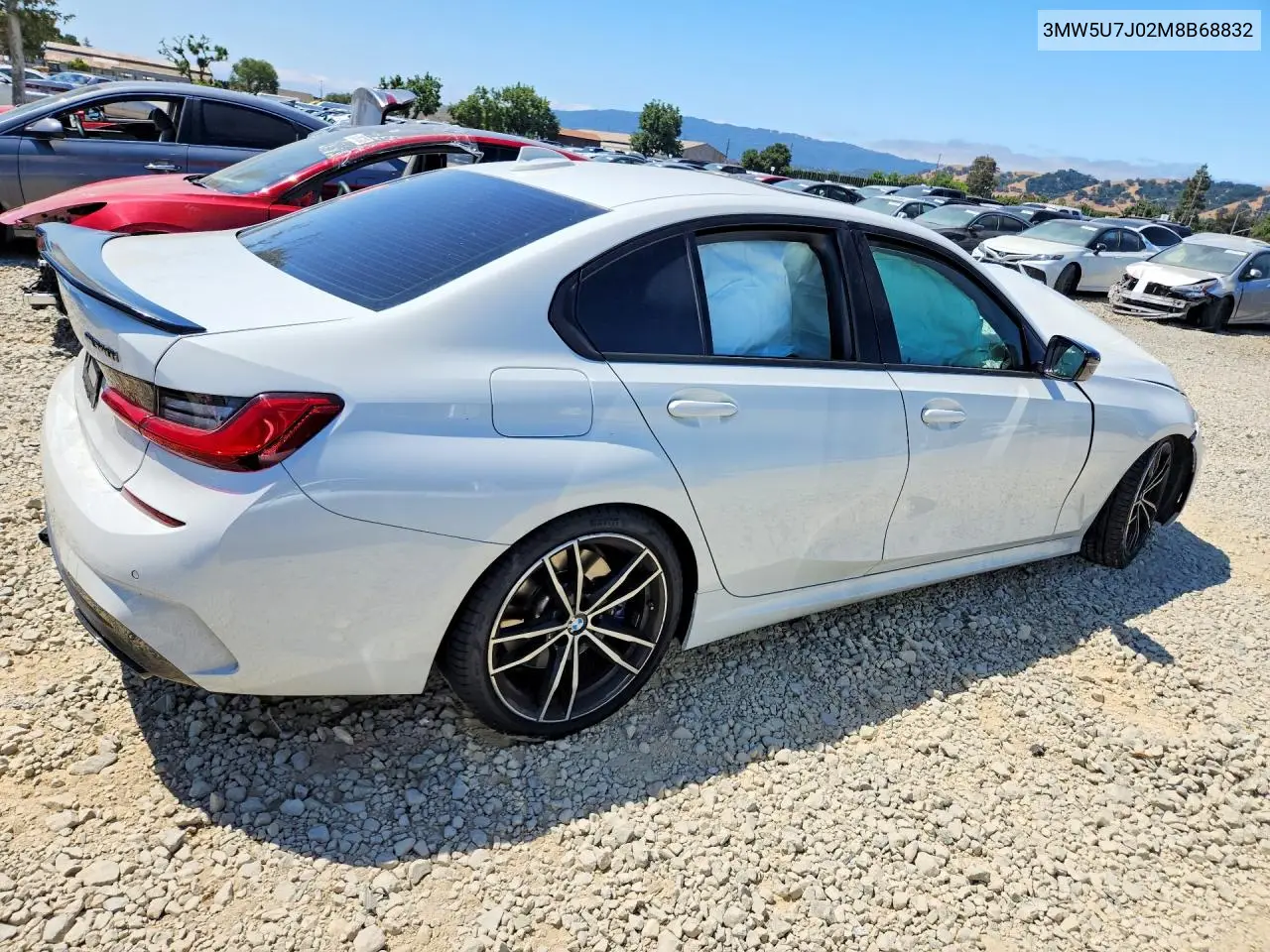 2021 BMW M340I VIN: 3MW5U7J02M8B68832 Lot: 57529366