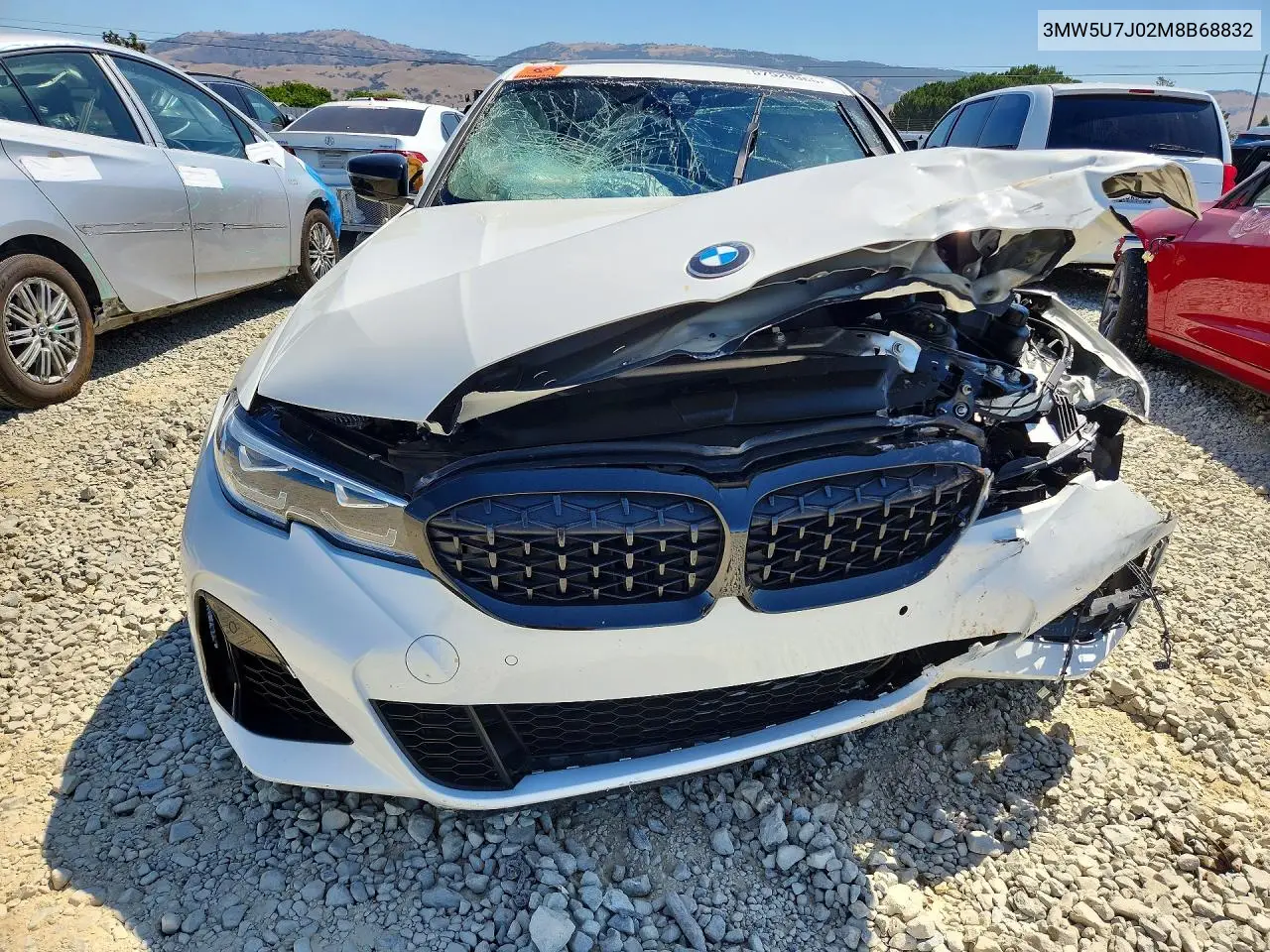 2021 BMW M340I VIN: 3MW5U7J02M8B68832 Lot: 57529366