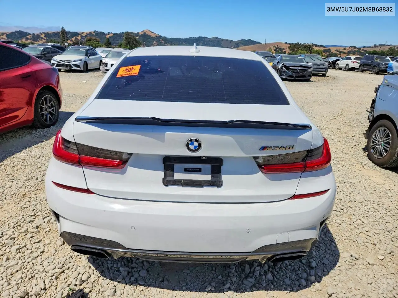 2021 BMW M340I VIN: 3MW5U7J02M8B68832 Lot: 57529366