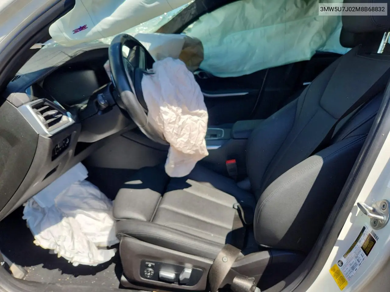 2021 BMW M340I VIN: 3MW5U7J02M8B68832 Lot: 57529366
