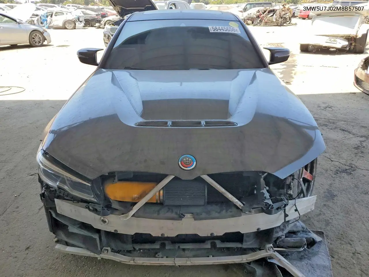 2021 BMW M340I VIN: 3MW5U7J02M8B57507 Lot: 58445656