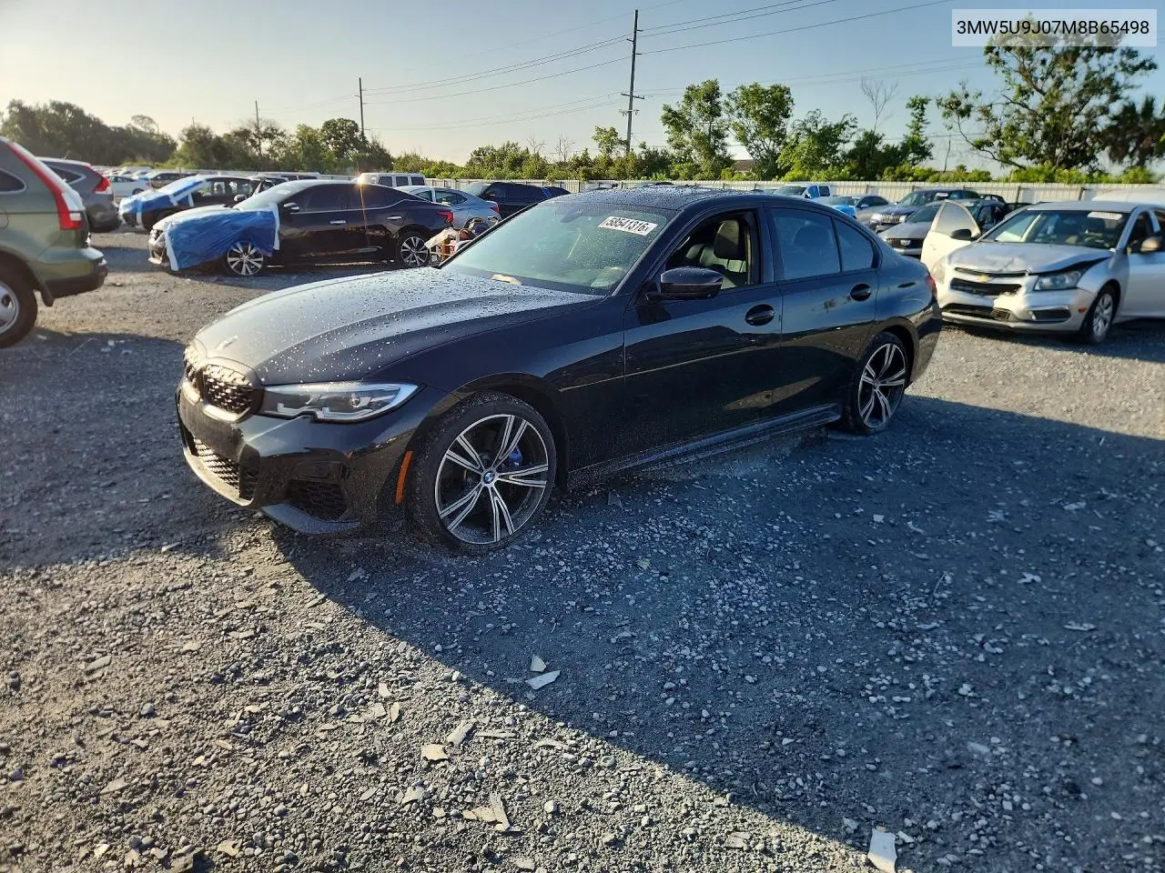 2021 BMW M340Xi VIN: 3MW5U9J07M8B65498 Lot: 58541316