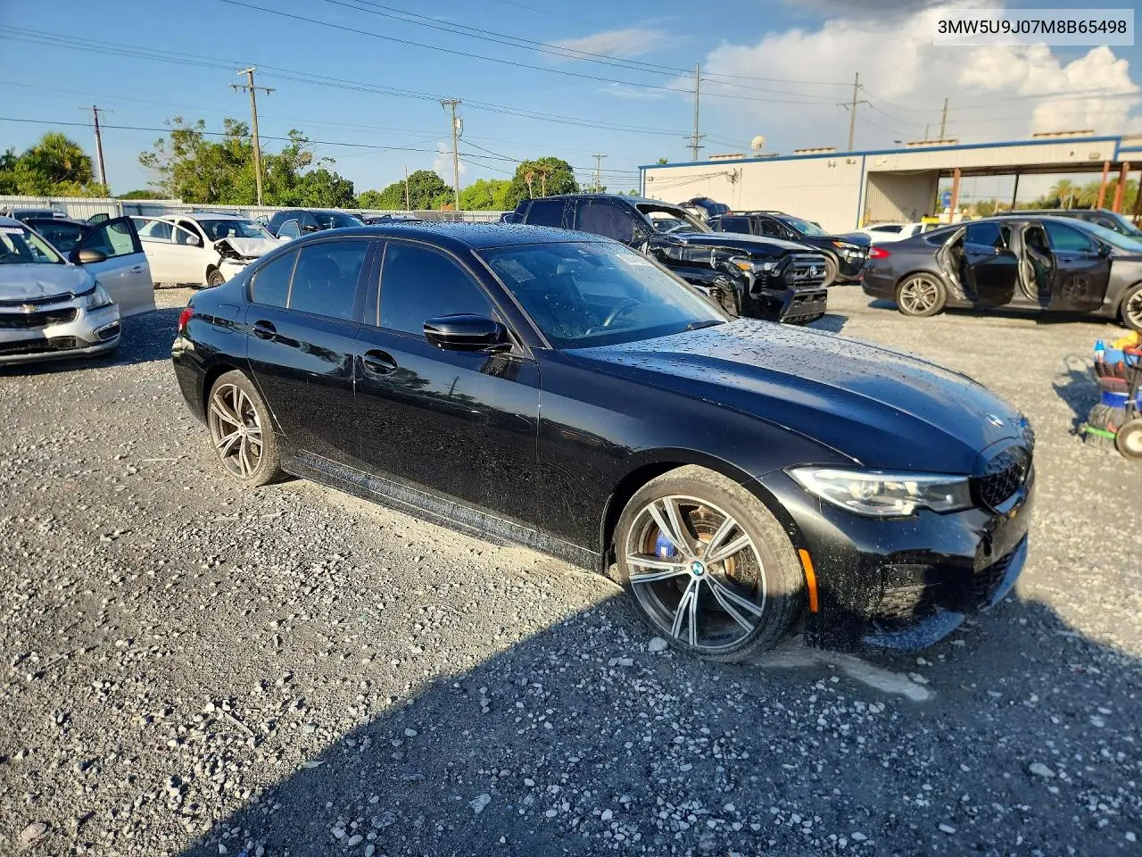 2021 BMW M340Xi VIN: 3MW5U9J07M8B65498 Lot: 58541316