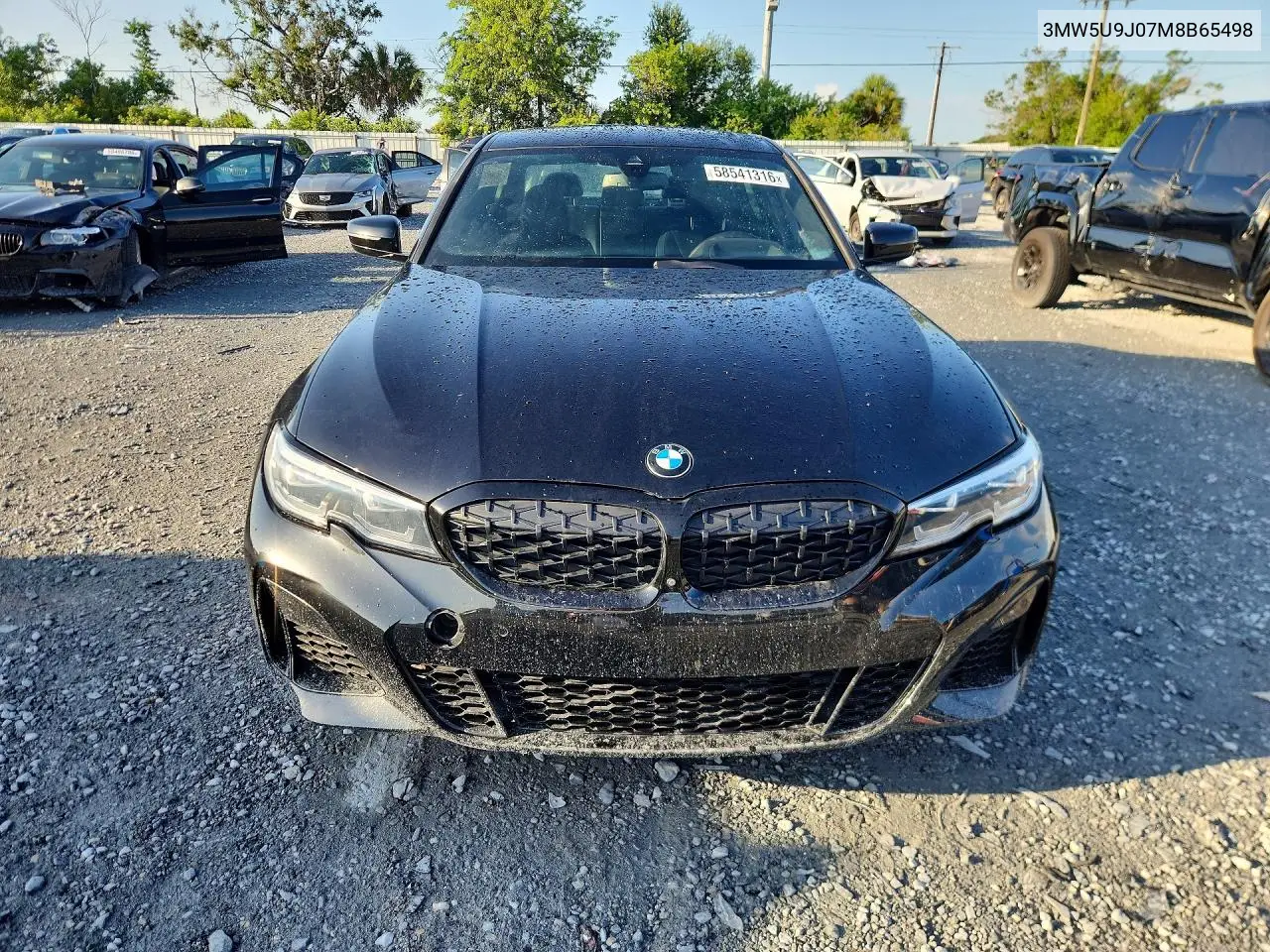 2021 BMW M340Xi VIN: 3MW5U9J07M8B65498 Lot: 58541316