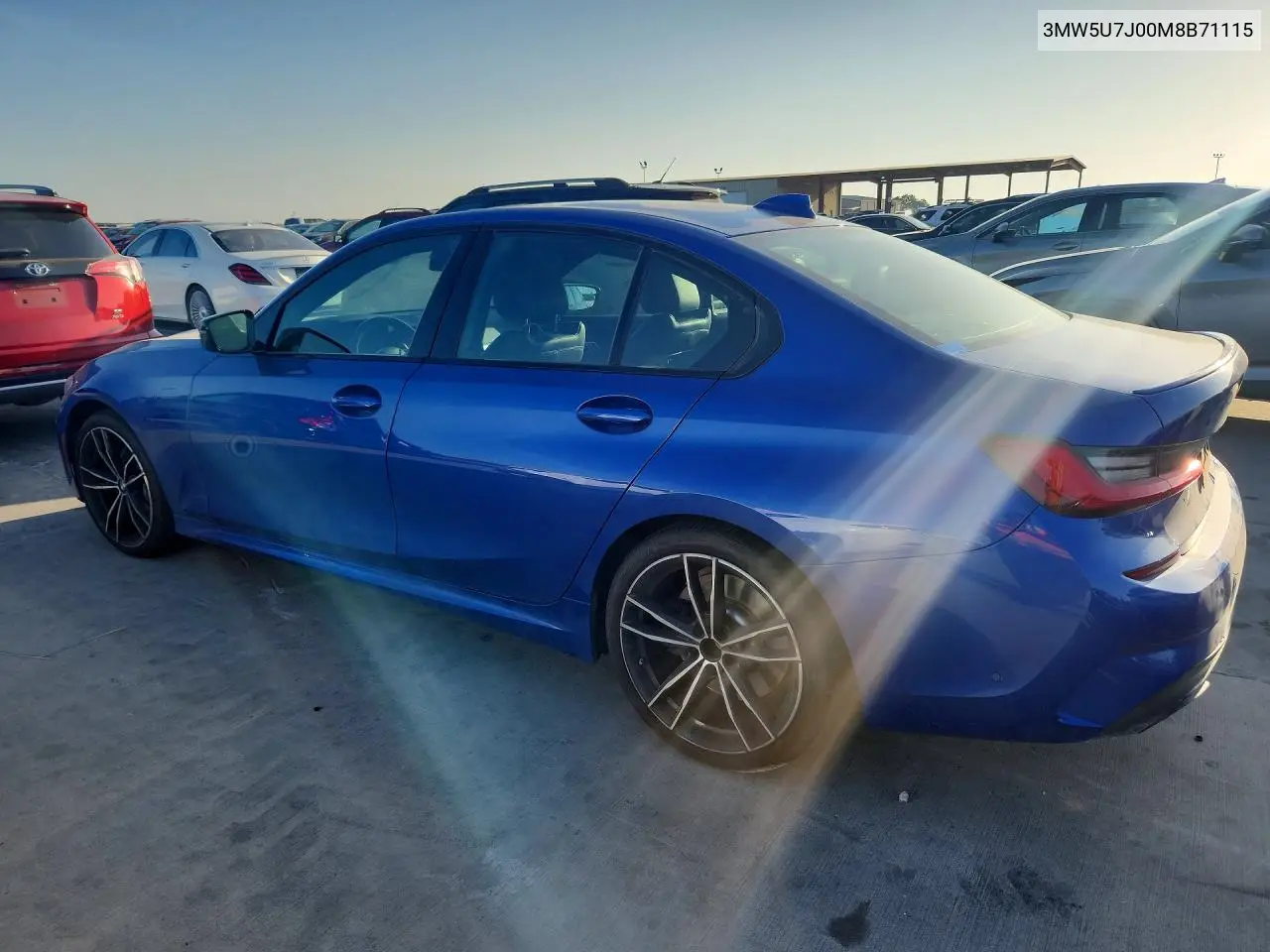 2021 BMW M340I VIN: 3MW5U7J00M8B71115 Lot: 59387616