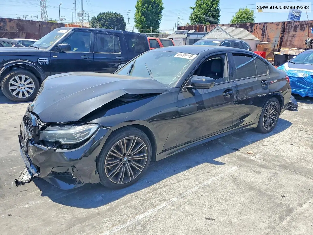 2021 BMW M340Xi VIN: 3MW5U9J03M8B39383 Lot: 60499026