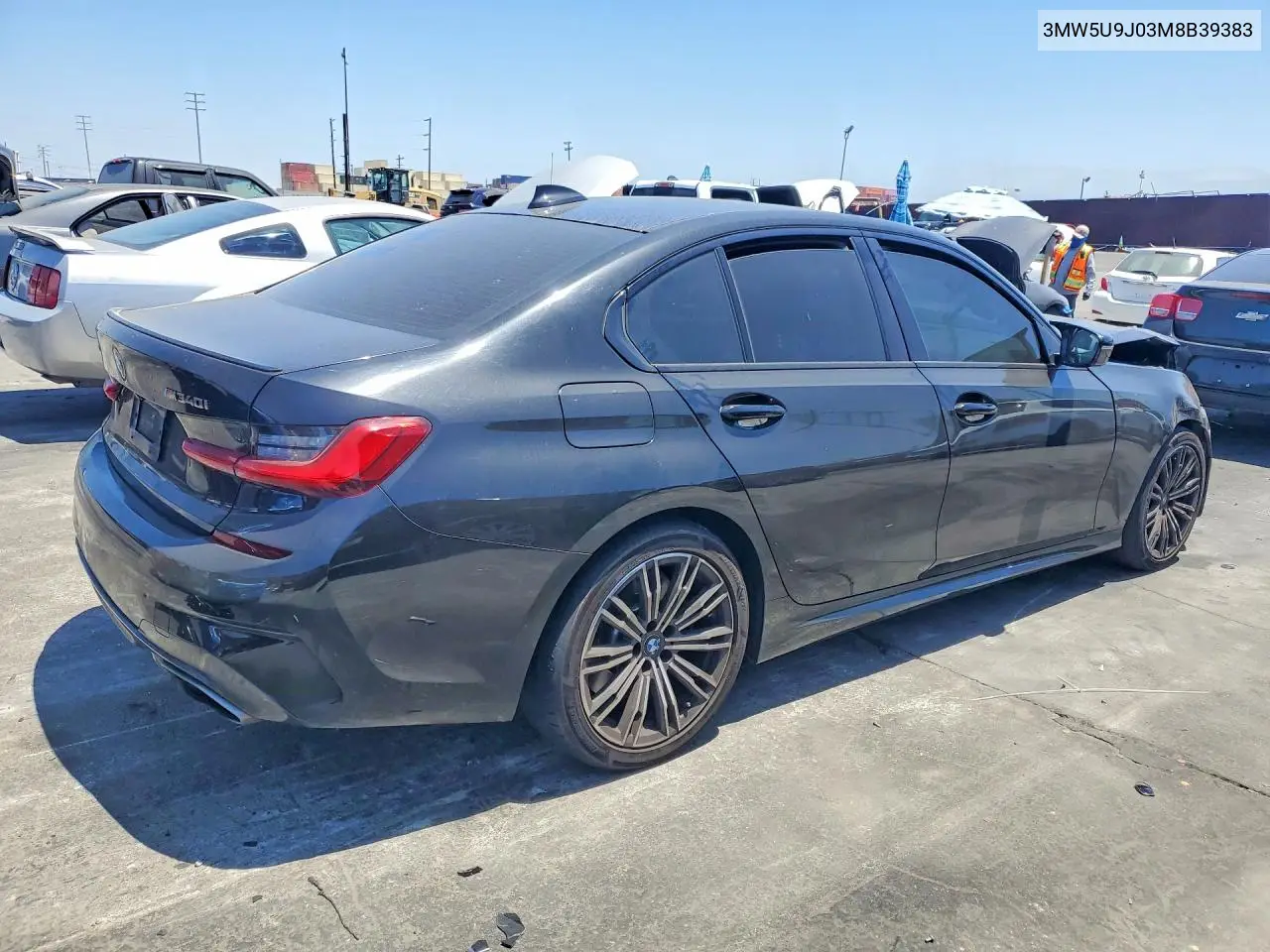2021 BMW M340Xi VIN: 3MW5U9J03M8B39383 Lot: 60499026