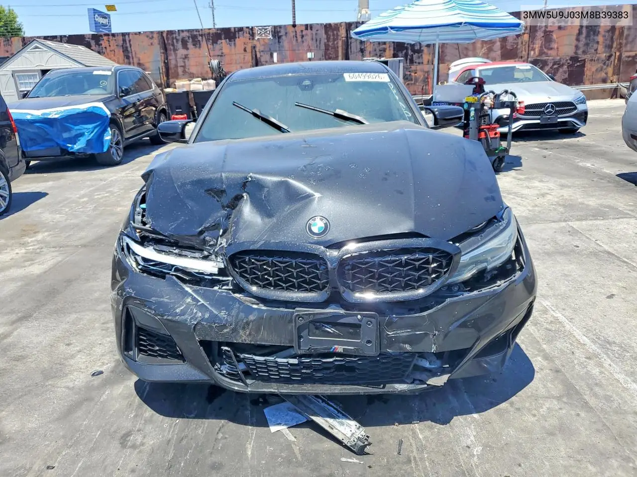 2021 BMW M340Xi VIN: 3MW5U9J03M8B39383 Lot: 60499026