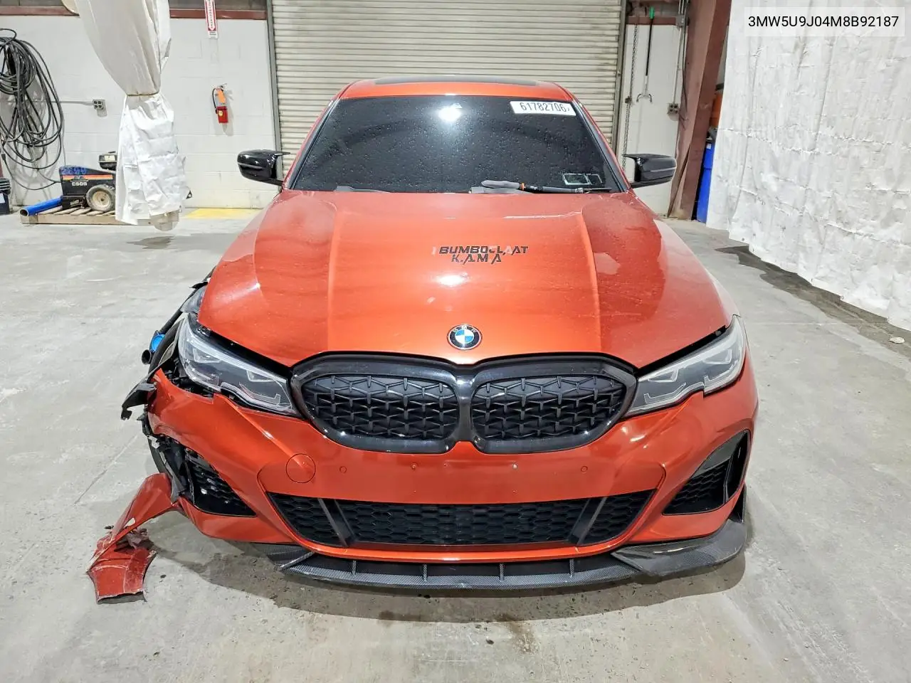 2021 BMW M340Xi VIN: 3MW5U9J04M8B92187 Lot: 61782706