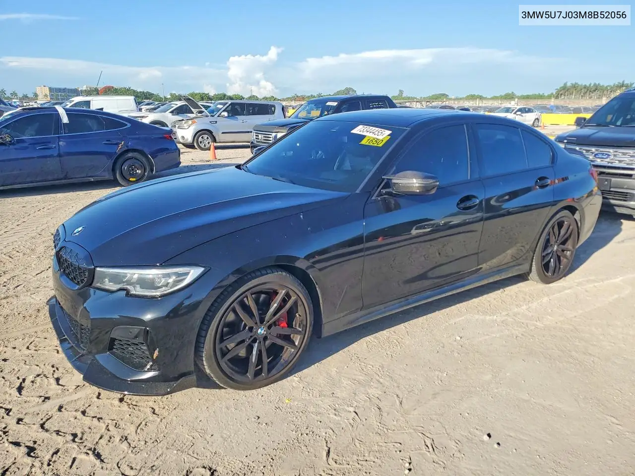 2021 BMW M340I VIN: 3MW5U7J03M8B52056 Lot: 73344455