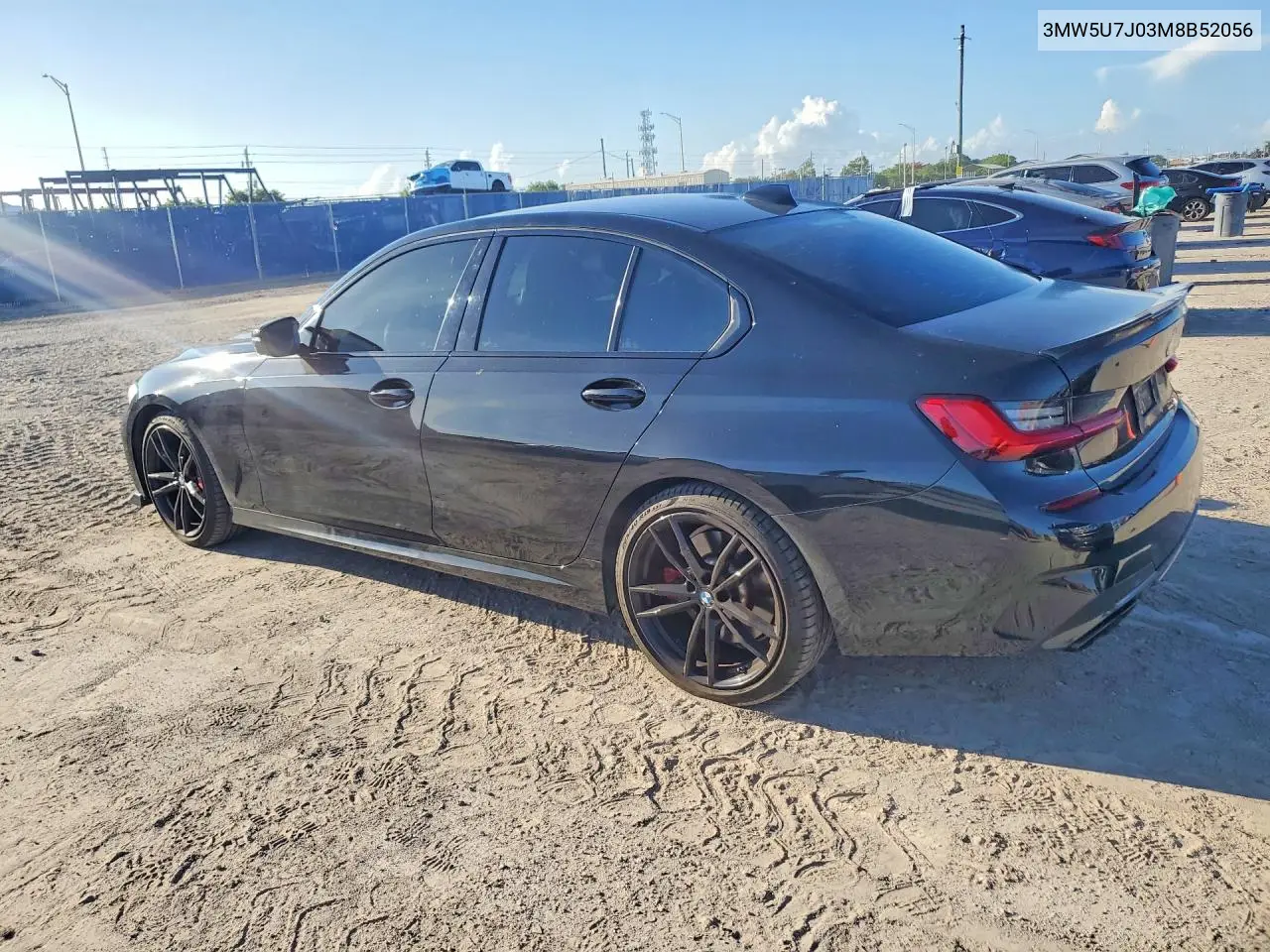 2021 BMW M340I VIN: 3MW5U7J03M8B52056 Lot: 73344455