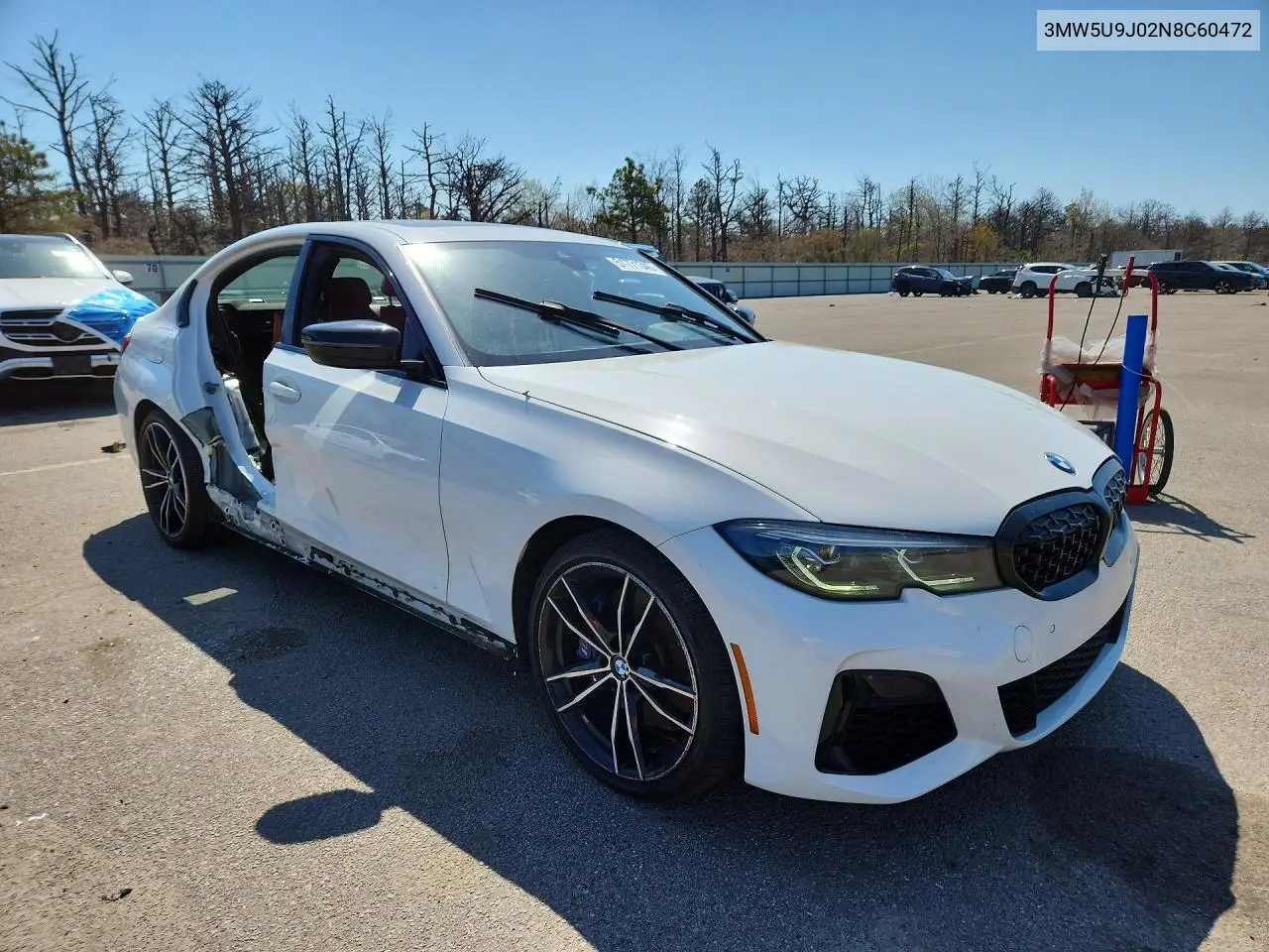 2022 BMW M340Xi VIN: 3MW5U9J02N8C60472 Lot: 51771346