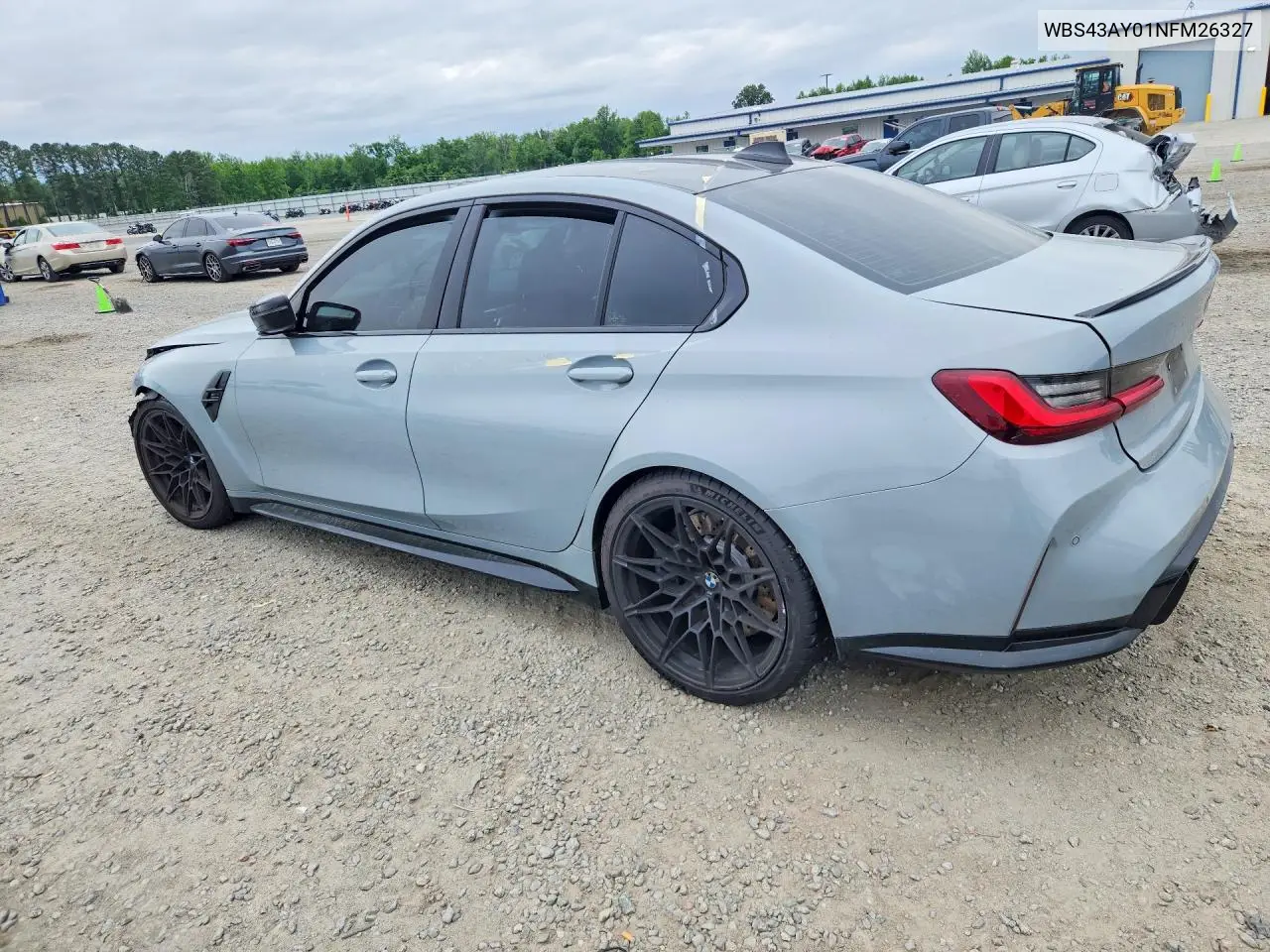 2022 BMW M3 Competition VIN: WBS43AY01NFM26327 Lot: 51942976