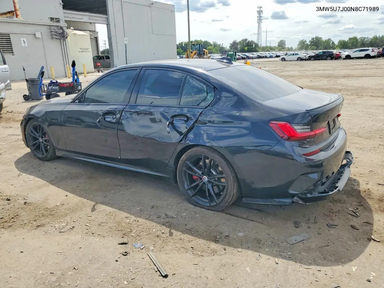 2022 BMW M340I VIN: 3MW5U7J00N8C71989 Lot: 55504256