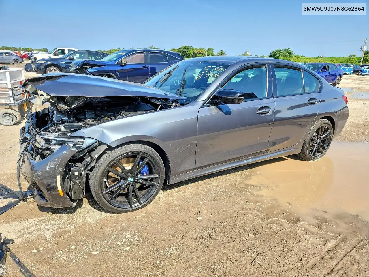 2022 BMW M340Xi VIN: 3MW5U9J07N8C62864 Lot: 57628926