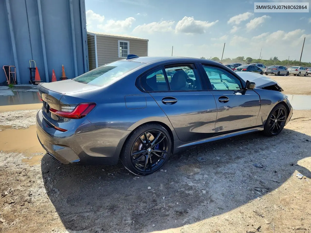 2022 BMW M340Xi VIN: 3MW5U9J07N8C62864 Lot: 57628926