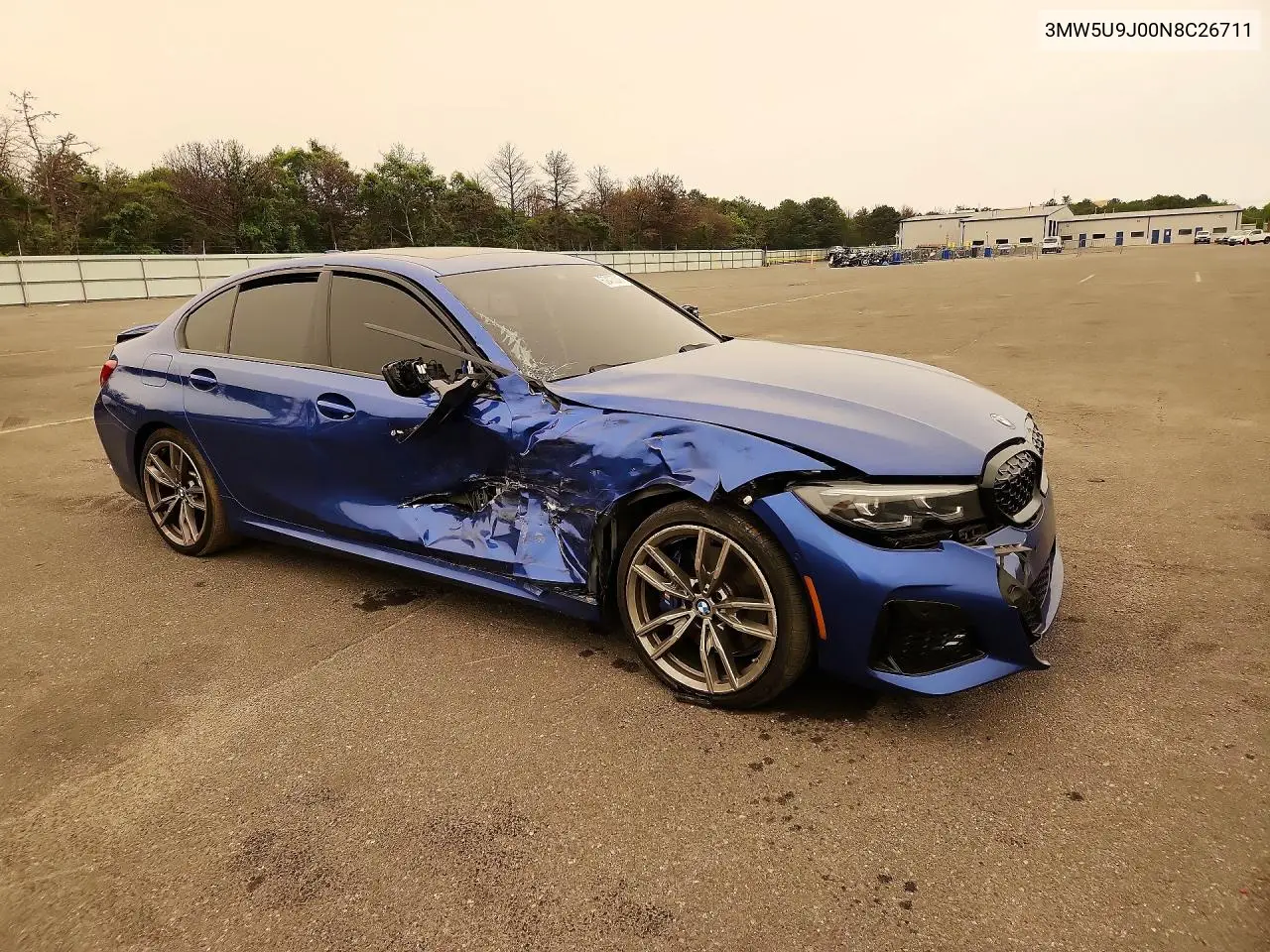 2022 BMW M340Xi VIN: 3MW5U9J00N8C26711 Lot: 59405246