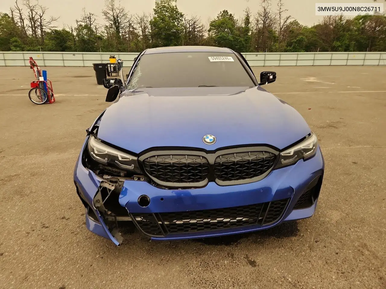2022 BMW M340Xi VIN: 3MW5U9J00N8C26711 Lot: 59405246