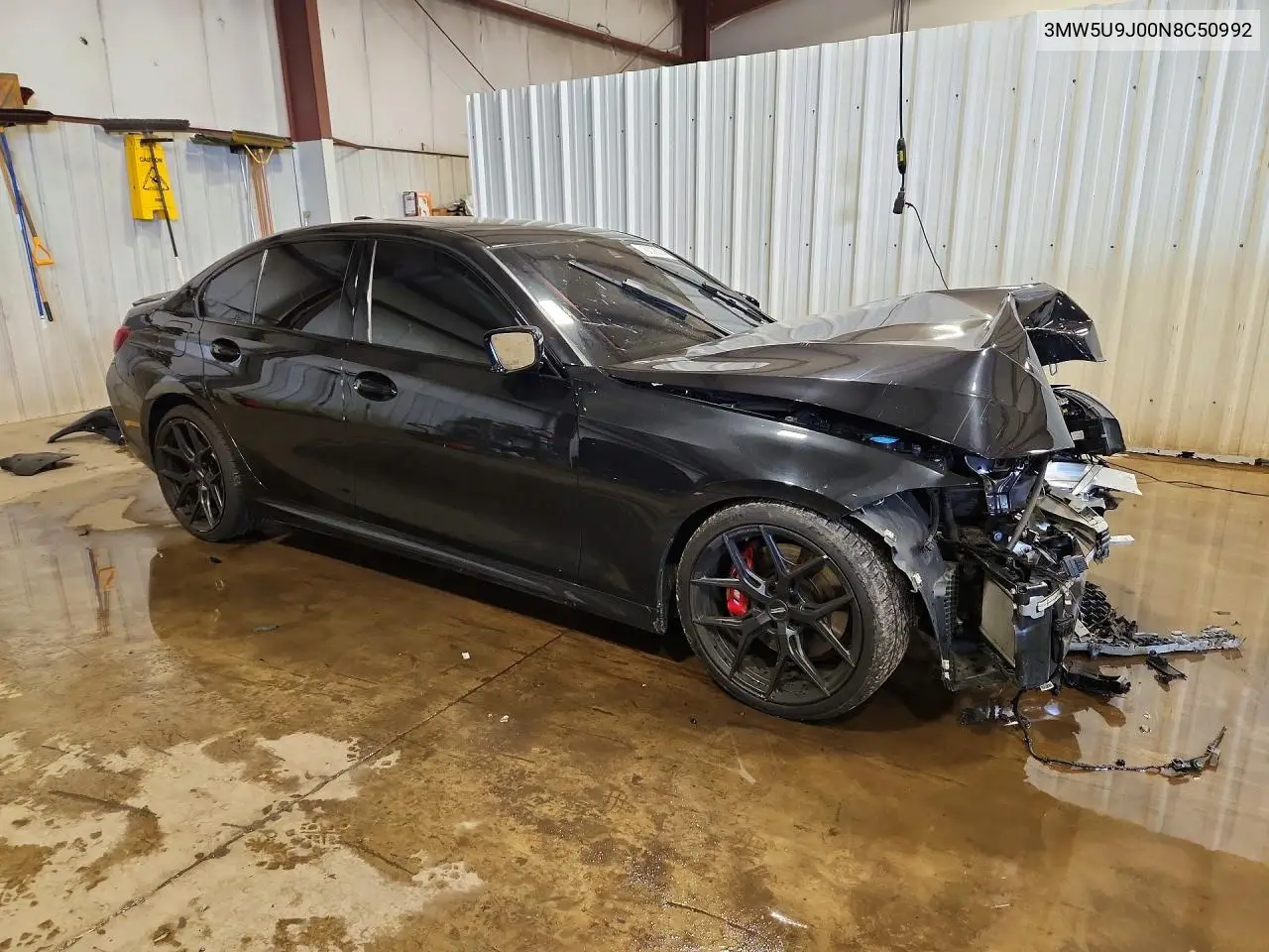 2022 BMW M340Xi VIN: 3MW5U9J00N8C50992 Lot: 60183746