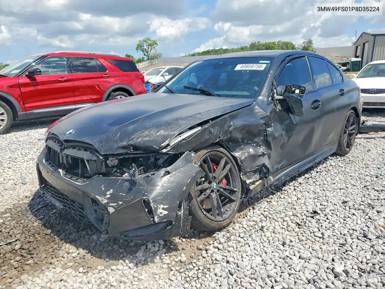 2023 BMW M340I VIN: 3MW49FS01P8D35224 Lot: 49959756